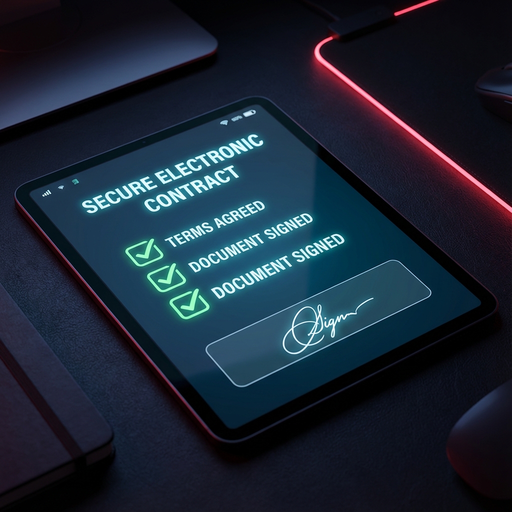 Electronic Contract System